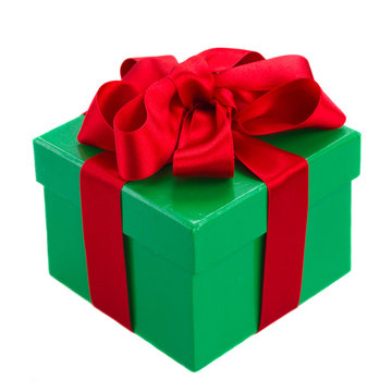 green  gift box