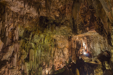 Wonder Cave Interior With Elevator