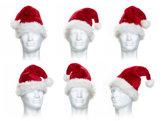 Santa hat collection