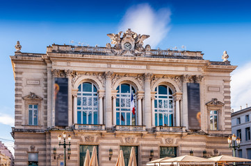 Fototapeta na wymiar Théâtre de la Comédie w Montpellier