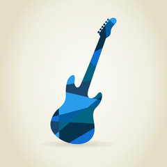 Guitar abstract