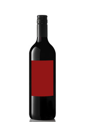 bottle of red wine