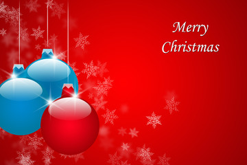 Merry Christmas card. Christmas background
