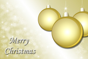 Merry Christmas card. Christmas background