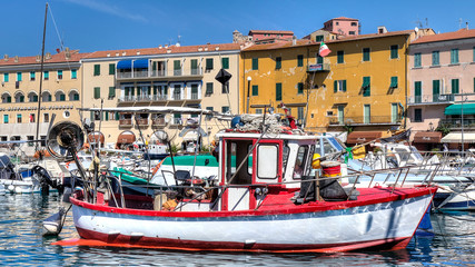 Fischerboot, Italien, Elba