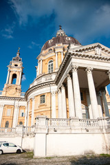 Superga church in Torino