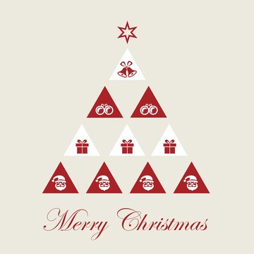 Christmas tree, pyramid