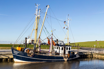 Kutterhafen in Wremen