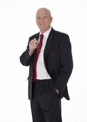 Cheerful Mature Businessman