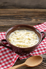 Vermicelli with milk