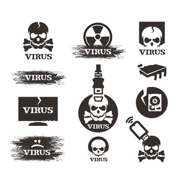 Virus. Vector format