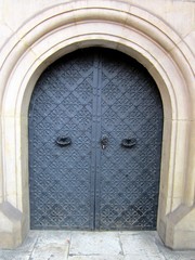 Metalowe drzwi