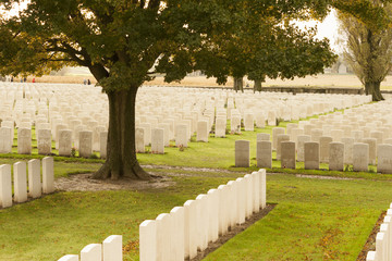 world war one cemetery tyne cot belgium flanders ypres