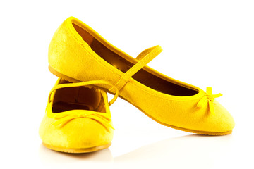 girl shoes footwear isolated on white background