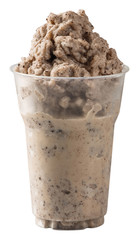 Dark chocolate cookie smoothie