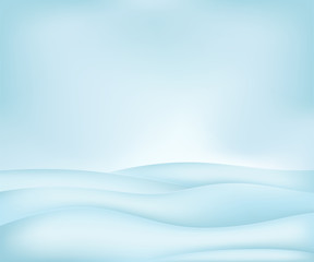 calm free winter landscape plain scene vector