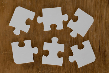 einzelne puzzleteile