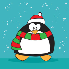 Holiday penguin weird