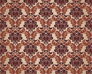 Damask Oriental Wallpaper