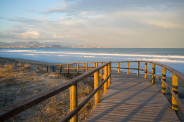 Costa Blanca beach