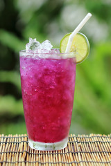 Butterfly pea juice