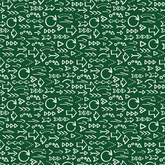 Arrow seamless pattern