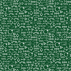 Arrow seamless pattern