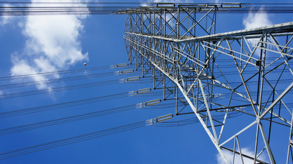 transmission lines tower