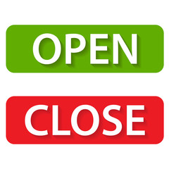 Open and close icons