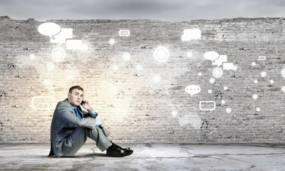 Fototapeta premium Communication concept