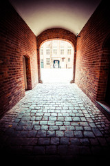 Traditional architecture in famous polish city, Torun, Poland. © Curioso.Photography