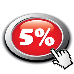 5 PERCENT ICON