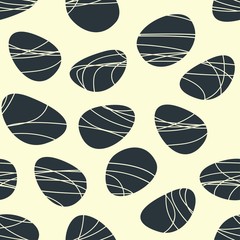 stone seamless pattern, vector illustration