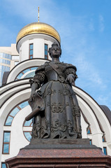 Fototapeta na wymiar pomnik Elżbiety Rosji w Rostov on Don