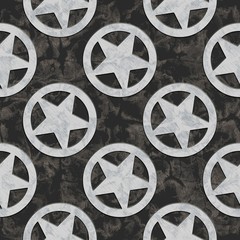 Star. Seamless marble pattern.