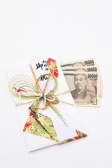三万円とご祝儀袋