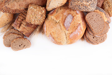 assortment of bread