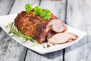 Roasted shoulder