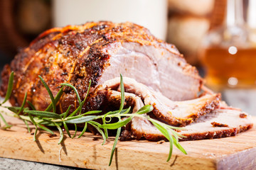 Roasted shoulder