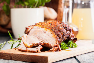 Roasted shoulder