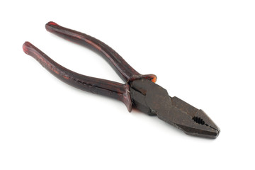 The Pliers tool on white background