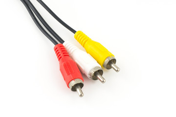 Cable av isolated