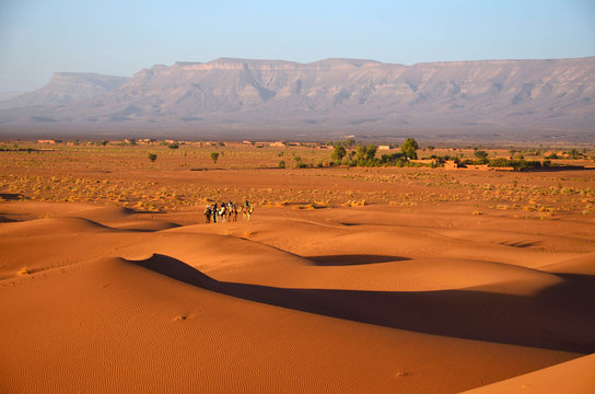 Desert landscape from Morocco