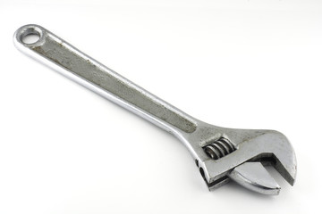 wrench isolated on white background