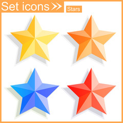 stars, vector illustration
