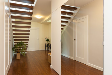 Bright space - spacious room and stairs