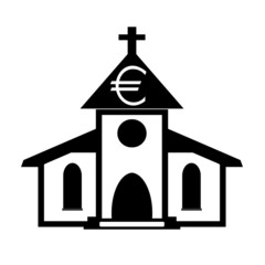 Euro sur une église
