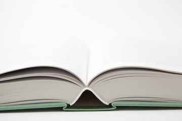 book on white background