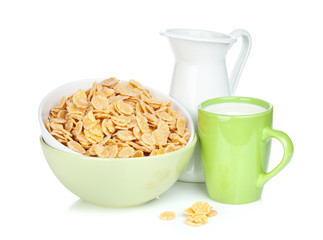 Fresh corn flakes