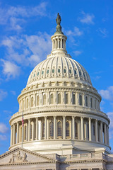 Fototapeta na wymiar US Capitol building, Washington DC